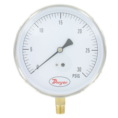 Single Pressure Analog Gauge