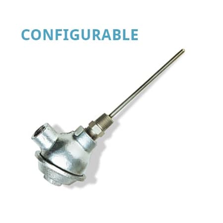Thermocouple Probes with Protection Heads